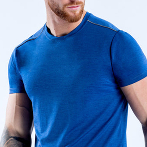 Camisetas de Gimnasio para Hombre de Alta Calidad, Ropa Deportiva de Secado Rápido, Poliéster y Elastano, Camisetas de Fitness con Logotipo Personalizado, Ropa de Gimnasio para Hombre - Product Image 3