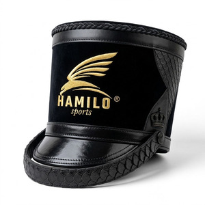 Chapeau Shako en feutre de laine premium 2026, offrant une forme structurée et des finitions élégantes, assurant un style. Chapeaux Shako en promotion. - Product Image 1