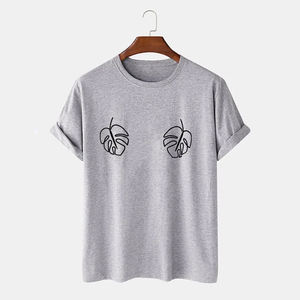 เสื้อยืดพิมพ์ลายของคุณเอง ดีไซน์ทันสมัย ใส่ได้ทั้งชายและหญิง เนื้อผ้านุ่ม สวมใส่สบาย ทรงปกติ น้ำหนักเบา ระบายอากาศได้ดี เหมาะสำหรับใส่ลำลองในฤดูร้อน - Product Image 1