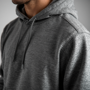 เสื้อฮู้ดกันน้ำแบบสวมหัว ทรงปกติ น้ำหนัก 370 กรัม ผลิตจากผ้าโพลีเอสเตอร์/ไนลอนผสมขนแกะ เหมาะสำหรับฤดูหนาว ให้ความอบอุ่น เป็นมิตรต่อสิ่งแวดล้อม พร้อมปักโลโก้ตามสั่ง - Product Image 5