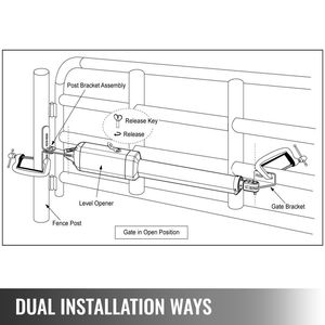 Apri Cancello Automatico Elettrico 50W per Cancelli a Battente Doppi da 5,5m, Capacità 300kg, in Alluminio - Product Image 4