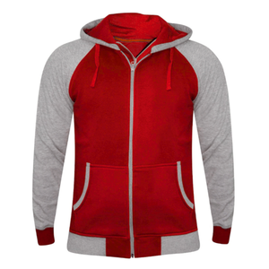 Sweat à capuche zippé en molleton de coton pour homme – Coupe classique, motif uni, séchage rapide, impression silicone, couleurs et tailles personnalisables - Product Image 1