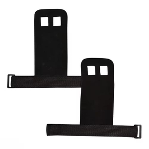 Agarraderas de Gimnasia OEM de 2 Orificios, Ideales para Barra Alta, Dominadas, Anillas y Entrenamiento de Fuerza - Product Image 1