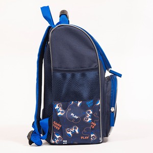 Sac à dos EVA léger, réduisant la charge, avec protection de la colonne vertébrale, motif contrôleur de jeu et graffiti de dessin animé, idéal pour l'école - Product Image 3