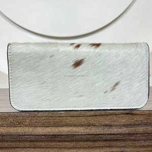 กระเป๋าสตางค์หนังยาวหลายบัตรสำหรับผู้ชายสไตล์วินเทจ - Product Image 5