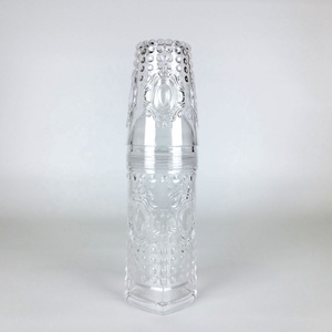 Botella y taza de agua de bebida de plástico Acrílico - Product Image 3