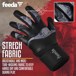 Guantes de Bateo de Béisbol Black Cobra, para Mano Derecha/Izquierda, de Alta Calidad, Elásticos, con Cierre de Gancho y Bucle, Transpirables, Antideslizantes y Duraderos - Product Image 3