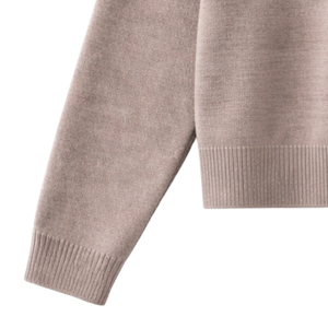 Cardigan en soie mérinos pour femme, léger, boutonné, en tricot doux, pour un confort quotidien, décontracté, idéal pour le bureau et les superpositions - Product Image 5