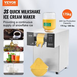 Macchina commerciale del gelato del fiocco di neve dell'acciaio inossidabile 385LBS/24H per produzione del gelato - Product Image 2