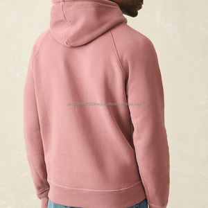 Sweats à capuche pour hommes Sweat à capuche en coton biologique Sweat à capuche en molleton pour hommes Pull personnalisé Streetwear en bambou pour hommes - Product Image 2