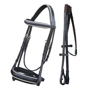 Factory Directly Wholesale Premium Quality Horse Riding Bridles Made of Leather Customizable - Product Image 1