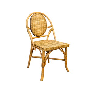 Nueva Silla de Comedor Salvia Moderna y Minimalista, Hecha a Mano, de Madera Tejida Artesanal, Estilo Bistro Francés, Decoración Premium para el Hogar - Product Image 1