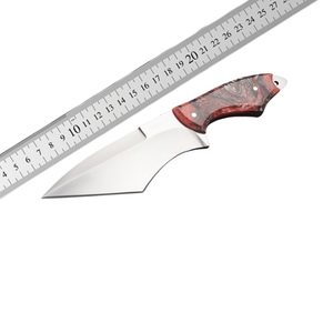 Cuchillo Utilitario de Hoja Fija Hecho a Mano Personalizado, Cuchillo de Acero D2 con Punta Clip, Mango de Resina, Cuchillo EDC para Camping al Aire Libre, Venta al por Mayor OEM ODM para Hombre - Product Image 5