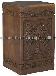 Urnes de crémation en bois de conception Unique de haute qualité pour adultes urnes funéraires urnes funéraires taille personnalisée fournitures funéraires - Product Image 6