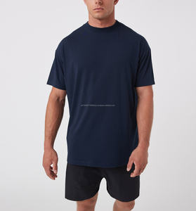 Custom Made Wholesale High Quality Men's <b>Plain</b> T Shirts <b>White</b> <b>Tee</b> Shirt Custom Sublimation Blanks Oversized T-shirts for Summer - Product Image 1