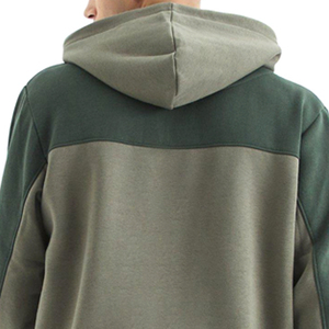 Ensemble de survêtement décontracté 2 pièces pour homme, personnalisable, à capuche, couleur unie, automne-hiver, séchage rapide, respirant, OEM - Product Image 5