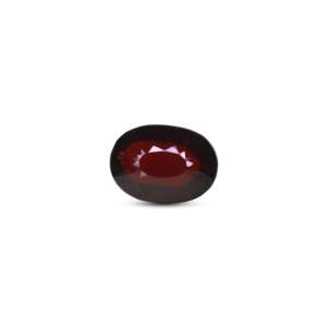 Loose Hessonite Gomed Gemstone 10.6 Carat 15mm Natural Raw Garnet for Fine Jewelry - Product Image 1