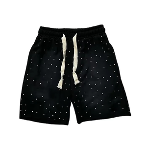 Conjunto de Pantalones Cortos Tie Dye para Hombre, Algodón Suave, Dos Tonos, Cintura Elástica, Ropa Casual de Verano, Ajuste Cómodo, Producción OEM - Product Image 6