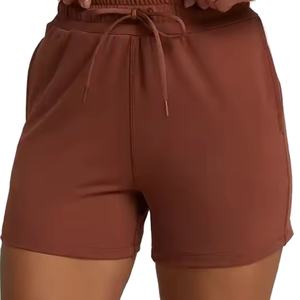 กางเกงขาสั้นลำลองคุณภาพสูงปี 2026 สำหรับผู้ชายและผู้หญิง ผ้าฝ้าย 100% เฟรนช์เทอร์รี่ กันยับ มีเชือกผูก ลายพิมพ์ - Product Image 6