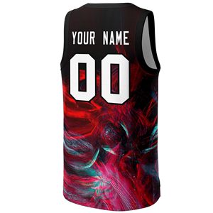Uniformes de Baloncesto de Secado Rápido al Por Mayor de Fábrica, Camisetas de Baloncesto Personalizadas de Malla, Transpirables, Estampadas, para Jóvenes y Tallas Grandes - Product Image 2