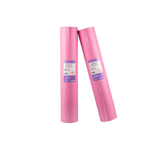 Drap de lit NK7303 avec découpe transversale 80x180cm rose épais - Product Image 1