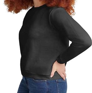 Venta al por mayor de alta calidad de las mujeres Sudadera de cuello redondo, Smart Fleece Pullover personalizado al por mayor de algodón de primera calidad sudadera de las mujeres - Product Image 5