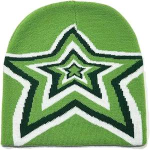 Gorro de Invierno Unisex con Tejido Jacquard, Logotipo Personalizado, Pompón de Piel Sintética, Gorro de Punto con Borde, Color Sólido, Cálido, para Adultos, Deportivo - Product Image 6