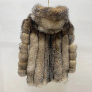 Winter <b>Men</b> Loose Imitation Mink Hair Coat Fashion Faux Fur Fox <b>Long</b> Woolen Overcoat Trend Male New Fashion - Product Image 4