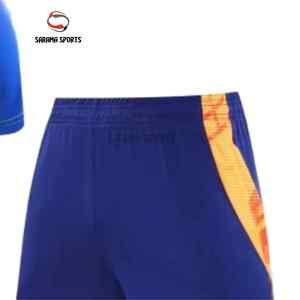 Conjunto de Uniforme de Fútbol Sublimado Profesional, Transpirable y Ligero, con Logotipo Personalizado, Camisetas y Pantalones Cortos para Equipos, Venta al Por Mayor - Product Image 5