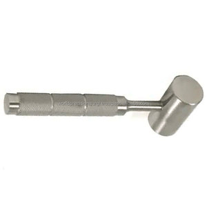 Marteau chirurgical 38 mm à tête en laiton et manche en aluminium, instrument orthopédique ciseau à os, ostéotome, certifié CE Classe I, manuel - Product Image 3