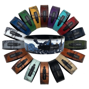 2026 New Latest All Over Printed Pattern Lever Heavy Lifting <b>Belt</b> with Stainless Steel Buckle Gym Training Professional <b>Belt</b> - Product Image 1