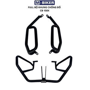 กันชนรถมอเตอร์ไซค์ MBIKER CB150X อุปกรณ์เสริมเสริมความแข็งแรง - เหล็กเคลือบสีฝุ่น รับประกัน 12 เดือน ดีไซน์คลาสสิก คุณภาพสูงสุด - Product Image 6