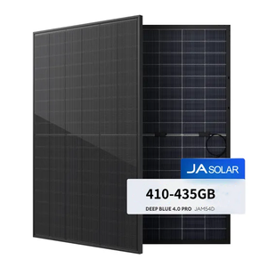 Panneaux solaires <span class=keywords><strong>Ja</strong></span> <span class=keywords><strong>Solar</strong></span> JAM54D41GB 410W-435W/1500V de type N pour module Topcon bifacial double vitrage demi-cellule noir - Product Image 2
