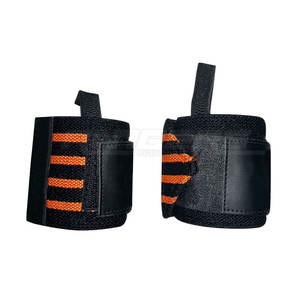 Bandes de maintien pour poignets pour la musculation, élastiques de qualité supérieure, personnalisables, équipement de fitness en gros, CrossFit, musculation, bandes de soutien pour poignets pour l'entraînement - Product Image 1