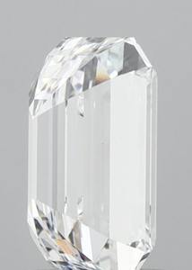 Diamant de laboratoire taille émeraude 2,01 carats, couleur D, clarté VS1, polissage excellent, CVD, certifié IGI, pierre libre pour bague de joaillerie fine - Product Image 5