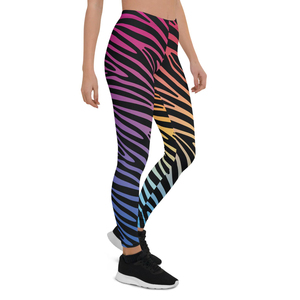 Leggings de sport taille haute pour femmes, pour le jogging, la gym et le yoga, avec motif imprimé par sublimation - Product Image 4