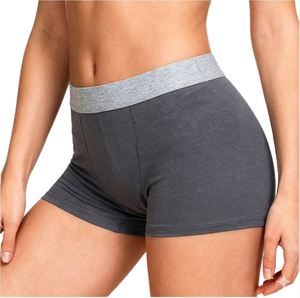 Womens <b>Boyshort</b> Panties cotton Spandex Smooth Lightweight <b>Underwear</b> Full Coverage Comfort Fit Moisture Wicking Everyday Wear - Product Image 1