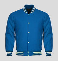 Veste universitaire en molleton respirant et écologique pour homme SHAHAN INDUSTRY de haute qualité, sur mesure, hiver, col en V, rembourrage en coton
