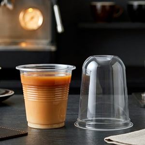 Wholesale QUANG QUAN Disposable Single Wall Clear <b>Cups</b> <b>Plastic</b> PP 95mm Transparent with Lid 12/16/22oz for Coffee - Product Image 5