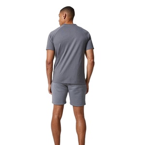 Camiseta de Gimnasio de Alta Calidad con Logotipo Personalizado, Corte Ajustado, Cómoda, de Manga Corta, para Verano, Camisetas de Gimnasio para Hombre - Product Image 3