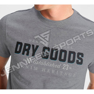 Camiseta de Manga Corta para Hombre, Personalizada con Logotipo, Color Sólido, Impresión Digital, 100% Algodón, Transpirable, Ligera y de Secado Rápido, al por Mayor - Product Image 4