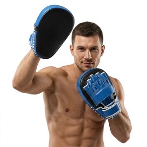 Manoplas de Entrenamiento de Artes Marciales de Primera Calidad, Cómodas y Duraderas, con Correa para la Muñeca, para Boxeo, Muay Thai, MMA, Kickboxing - Product Image 3