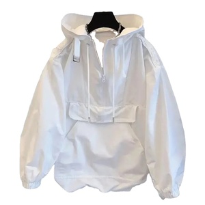 Veste de Baseball imprimée lettre rétro américaine surdimensionnée pour hommes et femmes été chemise ample à manches courtes manteau mince - Product Image 1