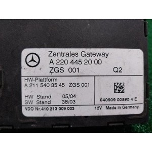 ECU และโมดูลคอมพิวเตอร์มือสองสำหรับรถยนต์ S-class รุ่น A2204452000 - Product Image 4