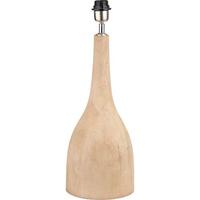 Base de lampe en bois rustique moderne élégante faite à la main, support de lampe de table en bois massif, finition bois naturel, Noël, maison, bureau, hôtel