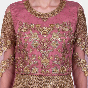 Vestido de fiesta elegante de malla para mujer, vestido largo de manga larga para la noche, vestido de fiesta elegante para mujer - Product Image 5