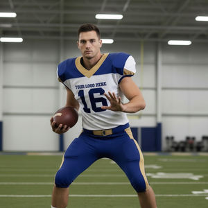 Best Selling American Football Uniform Plus Size Latest Style Breathable Short Quick Dry Anti - Product Image 6