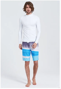 Meilleur design, matière polyester, longueur longue, rashguard uni, haute qualité, léger, rashguard à manches longues pour homme - Haute qualité - Product Image 6