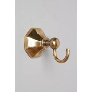 Brass Coat Hook Eco Friendly Handmade Customizable Designs Cloth <b>Towel</b> Holder Top Quality Metal <b>Bathroom</b> Hooks Entryware Use - Product Image 5