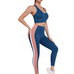 Ensemble de yoga confortable pour femmes en 2 pièces, coupe extensible, tenue de sport idéale pour l'entraînement au yoga et la remise en forme - Product Image 5
